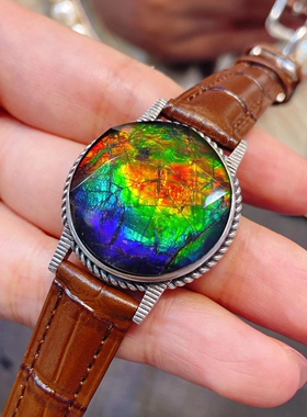 加拿大斑彩石手镯