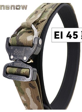 【太阳雪制】  EI OPERATORS GUN BELT 进口蛇扣 战术腰带45