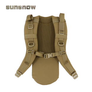 可拆卸Yoke肩带500D考杜拉面料 迷彩背负系统 3day背包 太阳雪