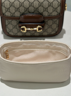 SS适用gucci古驰horsebit 1955马鞍包防水尼龙绸缎内胆包整理收纳