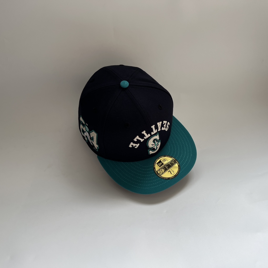 New Era/纽亦华 MLB 西雅图水手队 限定款 倒标logo 棒球帽子