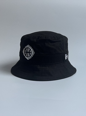 New Era/纽亦华 篮球logo 全棉舒适 渔夫帽子 盆帽桶帽 走边帽