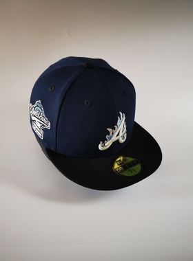 New Era/纽亦华 MLB 亚特兰大勇士队 限量款棒球帽子 59FIFTY荧光
