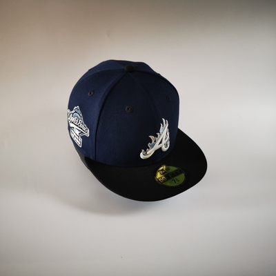 New Era/纽亦华 MLB 亚特兰大勇士队 限量款棒球帽子 59FIFTY荧光