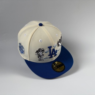 New Era MLB 洛杉矶道奇队 纪念款 全封棒球帽子 59FIFTY