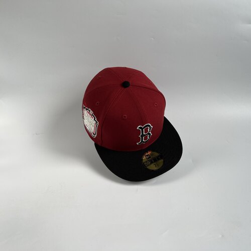 New Era/纽亦华 MLB 波士顿红袜队 纪念款 棒球帽子 全封 59FIFTY