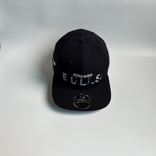 NBA芝加哥公牛队NewEra男女户外钓鱼遮阳防晒街舞棒球帽子9FIFTY