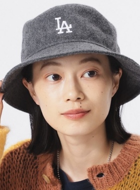 New Era x BEAMS BOY x MLB 日潮三方联名款 渔夫帽子 毛呢