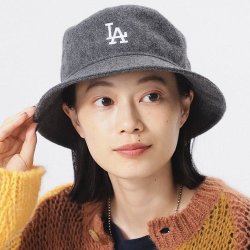 New Era x BEAMS BOY x MLB 日潮三方联名款 渔夫帽子 毛呢