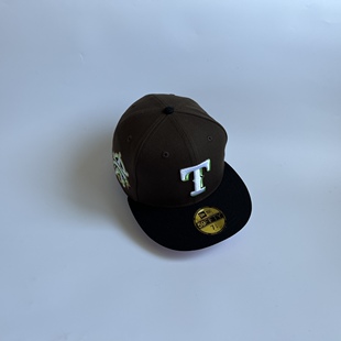 New Era/纽亦华 MLB 德州游骑兵队 Side Patch 棒球帽子 59FIFTY