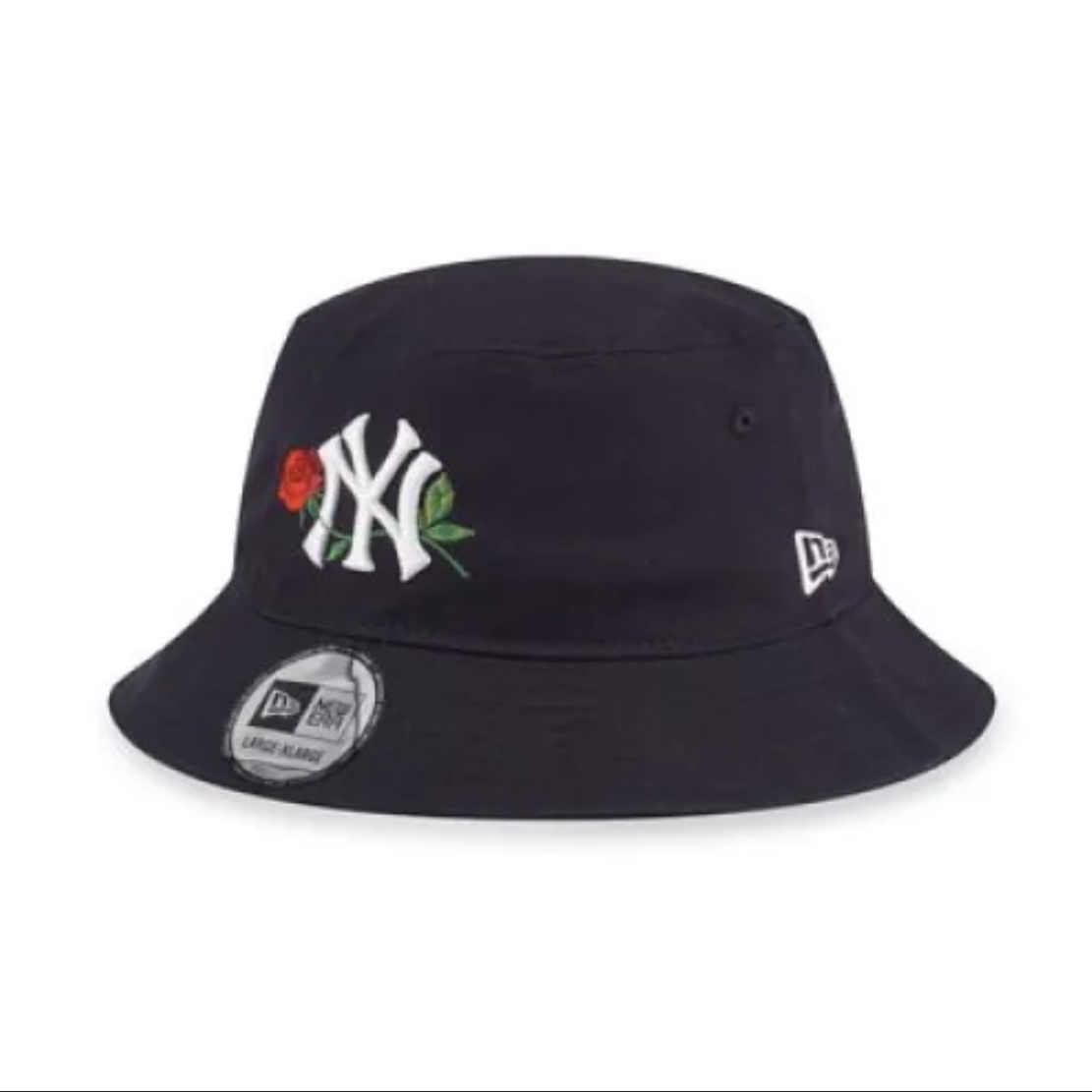 MLB纽约扬基队New Era纽亦华男女款户外出游休闲遮阳防晒渔夫帽子