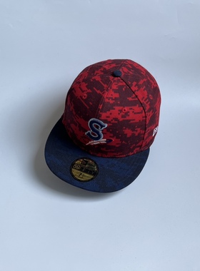 MiLB斯普肯印第安人SPOKANE INDIANS遮阳棒球帽子New Era 59FIFTY