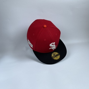 WHITE MLB芝加哥白袜队CHICAGO SOX纪念棒球帽子59FIFTY Era New