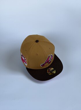 New Era/纽亦华 MLB 亚特兰大勇士队 世界大赛 棒球帽子 59FIFTY