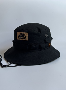 New Era x MAC TOOLS联名日本户外露营冒险渔夫帽子ADVENTURE