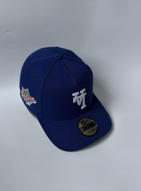 New Era 纽亦华 MLB 洛杉矶道奇队 纪念款 棒球帽子 高顶 9FORTY