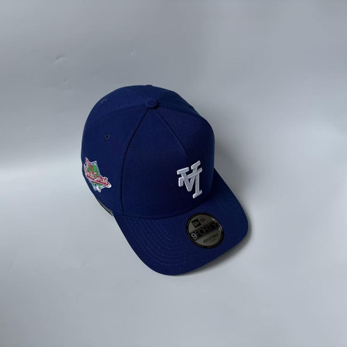 New Era 纽亦华 MLB 洛杉矶道奇队 纪念款 棒球帽子 高顶 9FORTY
