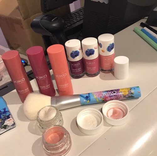 特价现货 KIKO 20周年topic heat 唇颊两用棒指甲油眼线液笔
