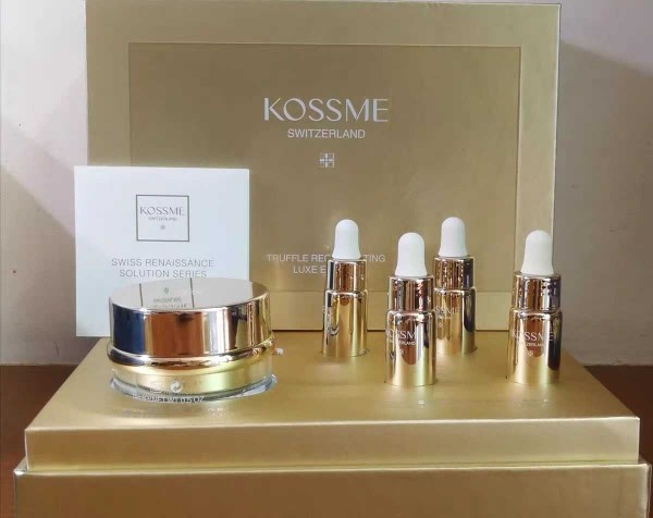 KOSSME蔻诗弥鎏金松露奢养套装正品面部补水乳眼霜精华淡纹紧致