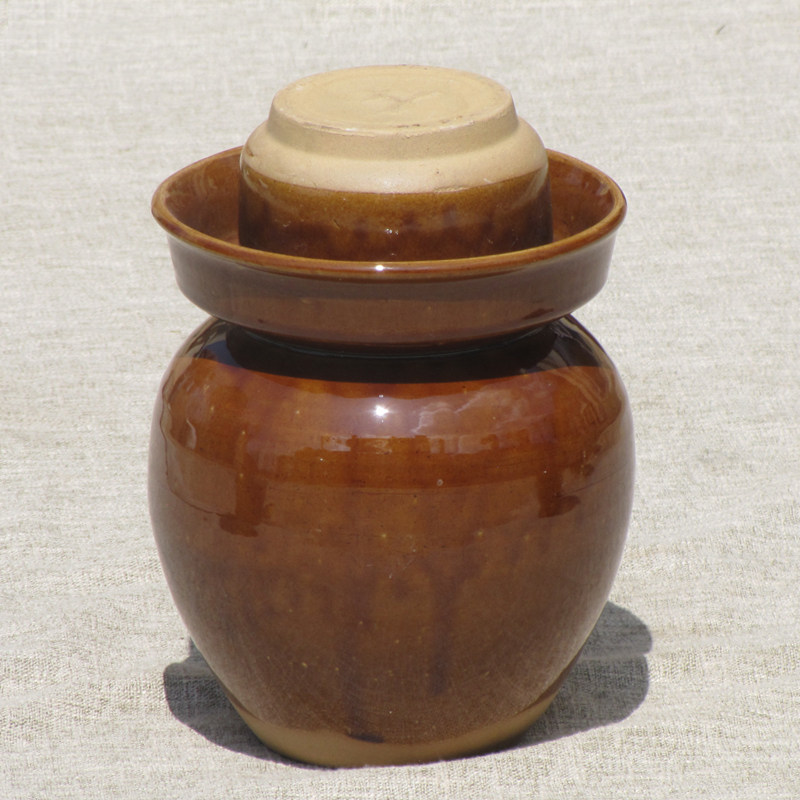 土陶罐咸菜泡菜密封罐储物罐老式传统坛子腌肉腌菜古法酱料罐复古