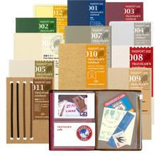 原装midori TN旅行者笔记本标准型内芯收纳功能配件手帐