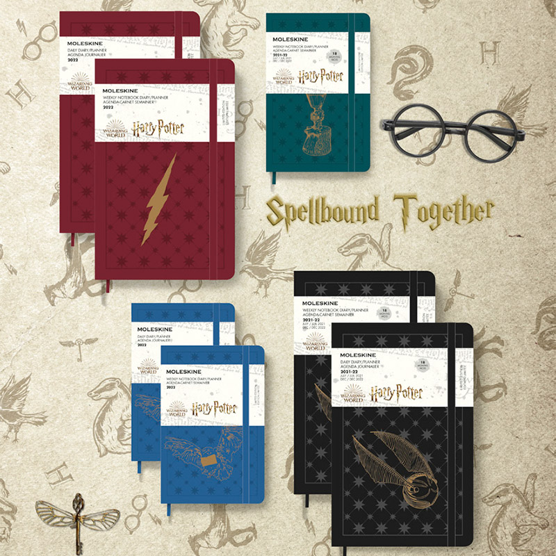 Moleskine  2022哈利波特 Harry Potter周记日记日程本笔记本手帐