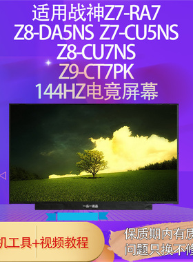 适用战神Z7-RA7 Z8-DA5NS Z7-CU5NS  Z8-CU7NS  Z9-CT7PK电竟屏幕