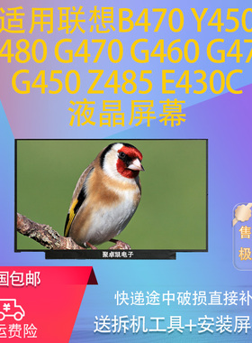 适用联想B470 Y450 G480 G470 G460 G475 G450  Z485 e430c屏幕