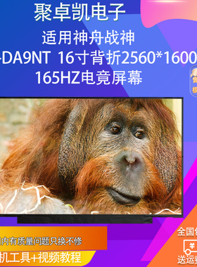 适用战神t8-DA9NT  16寸背折2560*1600 165HZ电竟屏幕