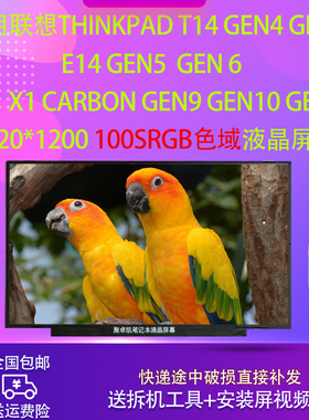 适用联想T14 GEN3 4 E14 GEN6/5 X1C2021/9/10/11 1920*1200屏幕