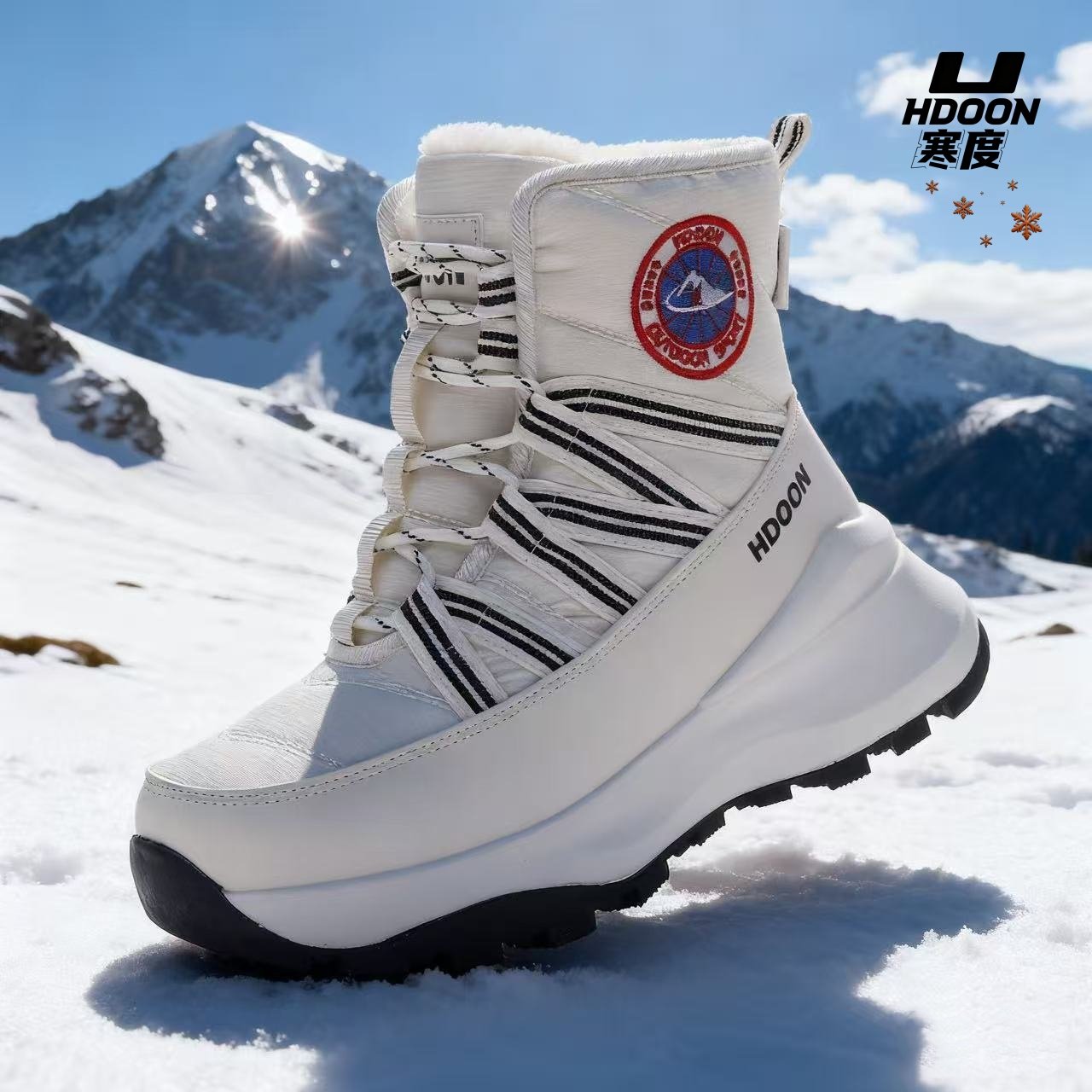 东北旅行雪地靴加厚抗寒-40℃