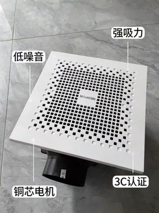 静音半金属吸顶换气扇 BPT15 BPT10 绿岛风排气扇