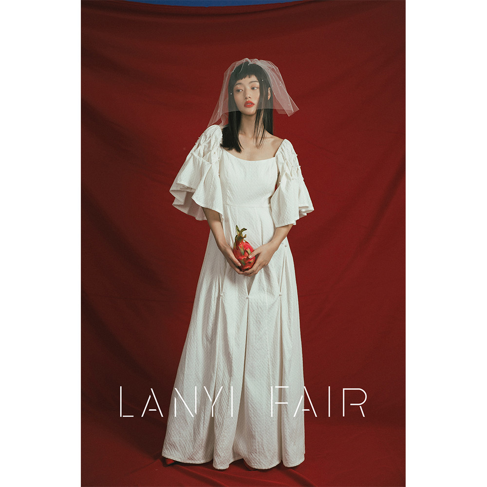 袅袅 连衣裙轻婚纱轻礼服 兰奕屋语 LANYI FAIR 成衣系列原创设计