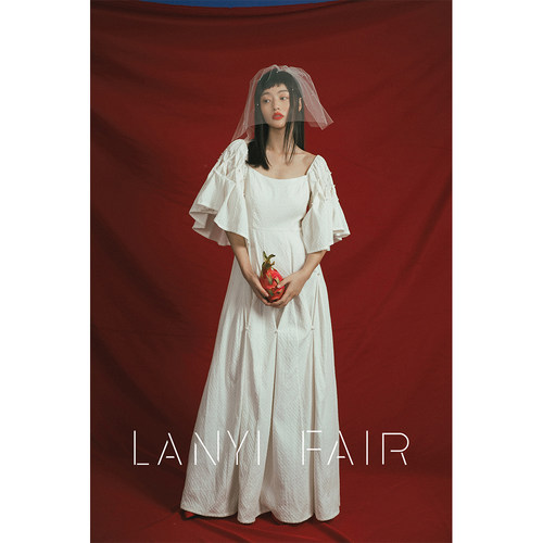 袅袅 连衣裙轻婚纱轻礼服 兰奕屋语 LANYI FAIR 成衣系列原创设计