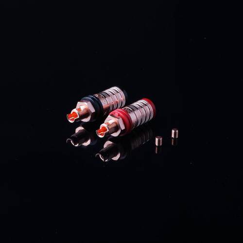 美国 CMC 838-CU-R喇叭座 纯紫铜功放音箱线接线柱柱免焊