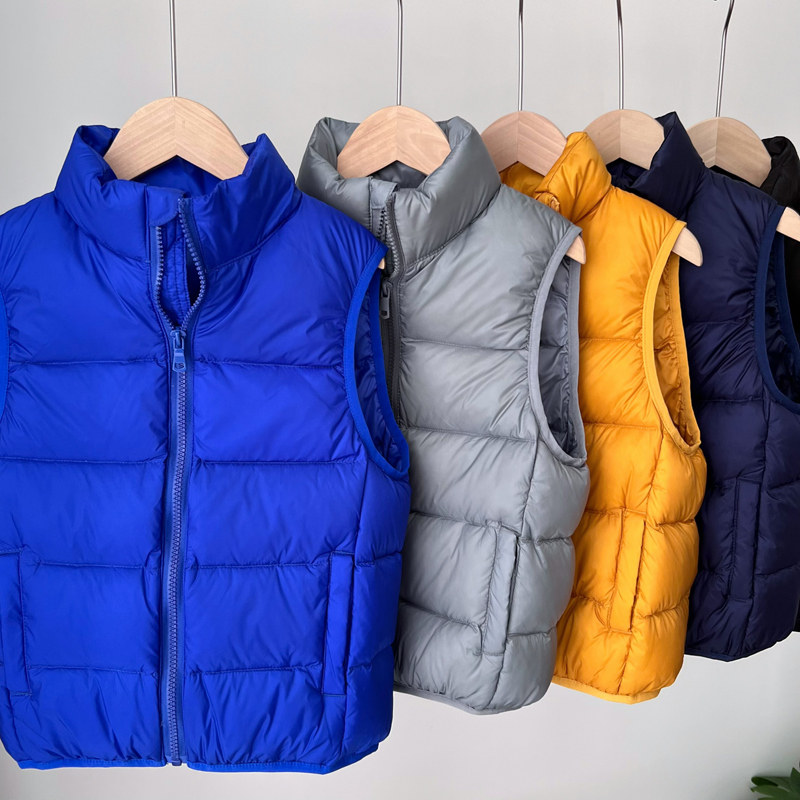 【年终清库】秋冬男童加厚羽绒马甲中大童超轻坎肩外穿背心白鸭绒,童装/婴儿装/亲子装,羽绒马甲,淘宝优惠券,粉丝福利购,淘宝优惠卷