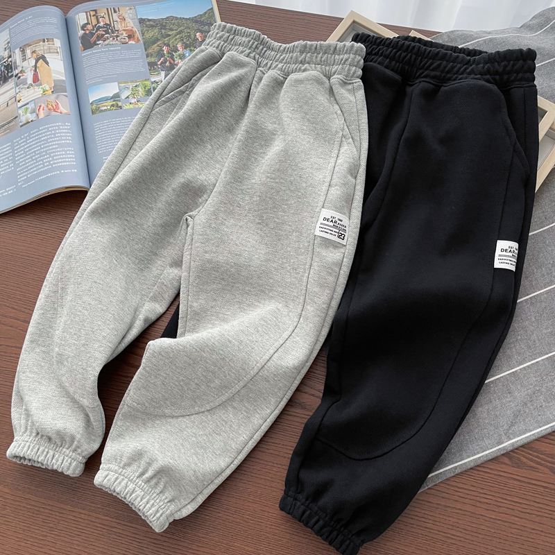 百搭收口宽松休闲运动裤休闲长裤