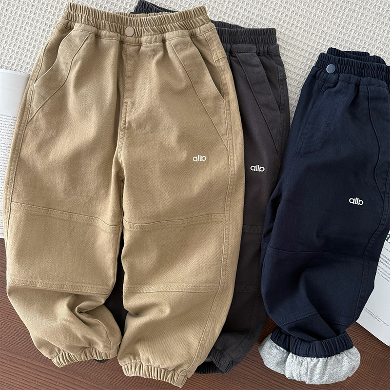 男童双层夹裤~秋冬季新品中大童加厚保暖束脚裤男孩百搭休闲长裤,童装/婴儿装/亲子装,裤子,淘宝优惠券,粉丝福利购,淘宝优惠卷