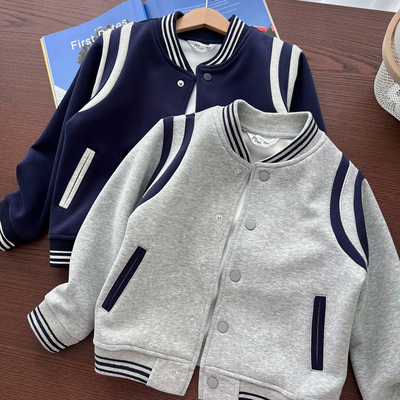 男童棒球服外套中大童夹克衫