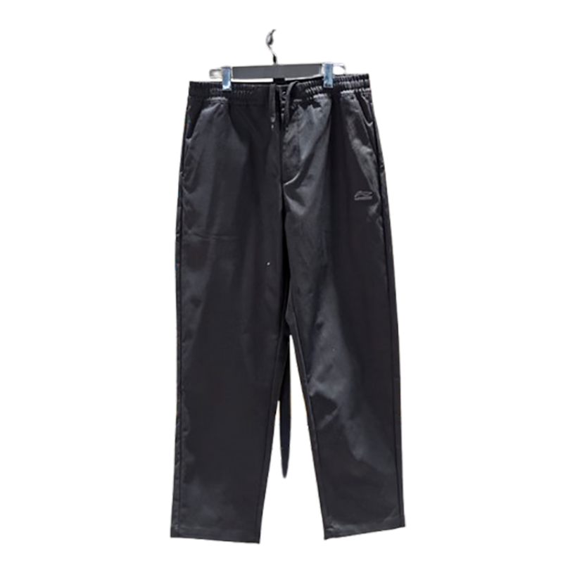 李宁正品2026春新款男运动休闲常规直筒下装长裤子黑AKXW095-3,运动服/休闲服装,运动长裤,淘宝优惠券,粉丝福利购,淘宝优惠卷