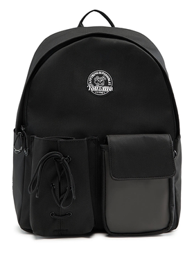 李宁正品2025年春季新款中性运动挎包/拎包/休闲包黑色ABSV115-1