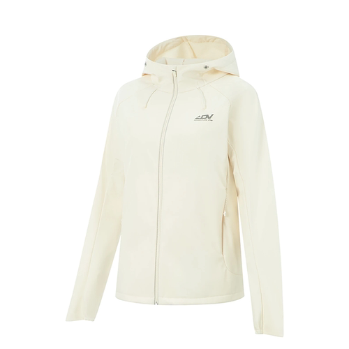 李宁正品2025冬女加绒梭织保暖连帽运动风夹克外套AFDVG72-1/2