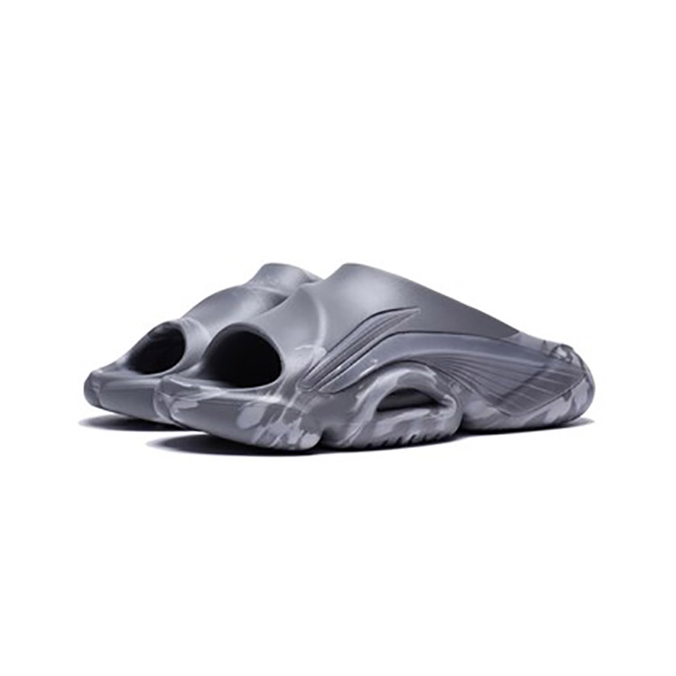李宁正品2023夏季新款男运动休闲防滑拖鞋子鲨鱼灰ABTT003-2/3/1
