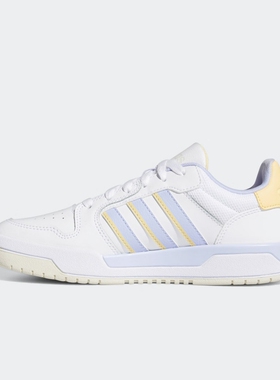 adidas阿迪女鞋 ENTRAP舒适经典百搭低帮休闲板鞋JP9961 JS3009