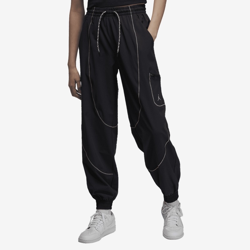 耐克女宽松透气运动休闲长裤