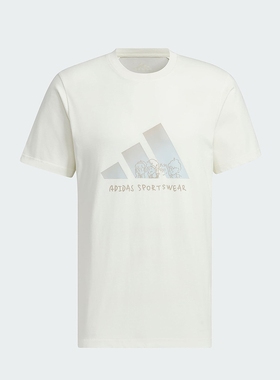 Adidas阿迪达斯男装 运动休闲圆领短袖T恤JP4584 JD6402 JJ3972