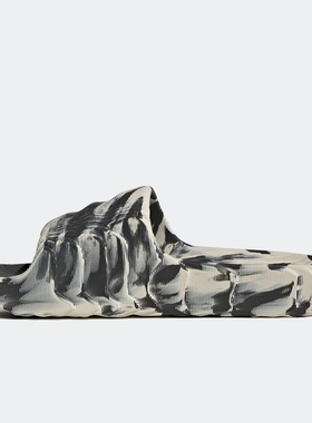 Adidas三叶草男女鞋 运动一字拖轻便拖鞋GX6947 JH8018