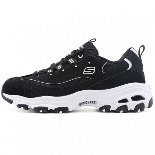 Skechers/斯凯奇女子黑白老爹鞋