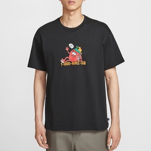 T恤HV1303 简约舒适透气休闲圆领短袖 010 时尚 NIKE耐克男装