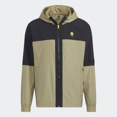 阿迪达斯男款连帽运动茄克